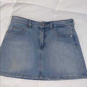Brandy Melville blue Jean skirt
